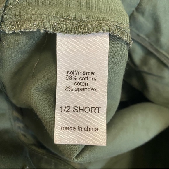 Maurice’s Size 2 Green Scalloped Hem Shorts - Picture 8 of 12